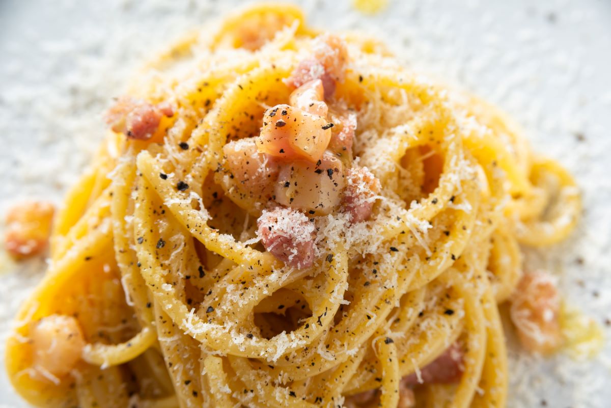 Fake in Italy: Carbonara