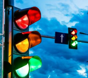 Buon secolo di vita semaforo