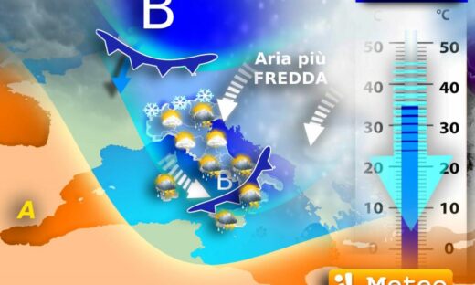 Meteo: weekend e ponte del 25 aprile tra freddo e neve