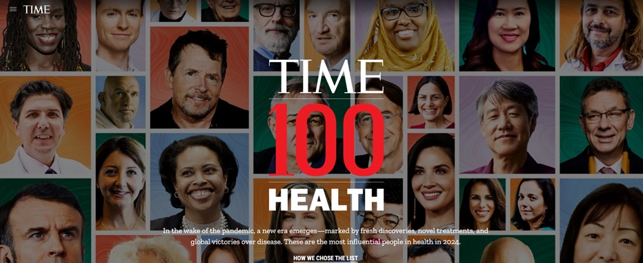 Time100 Health: 3 italiani tra le 100 persone più influenti al mondo
