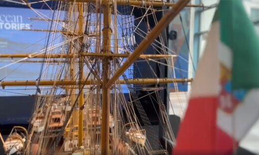 L'Amerigo Vespucci al Palazzo di Vetro di New York