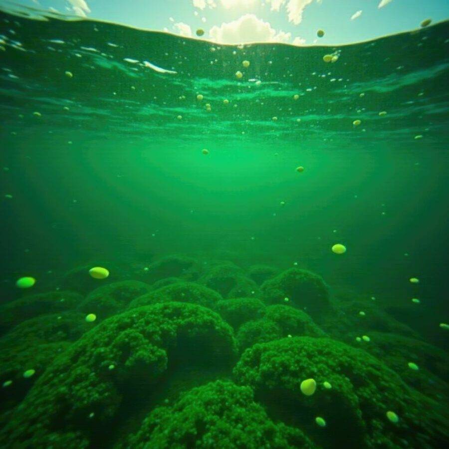 Il mare diventa verde: fare il bagno è sicuro?