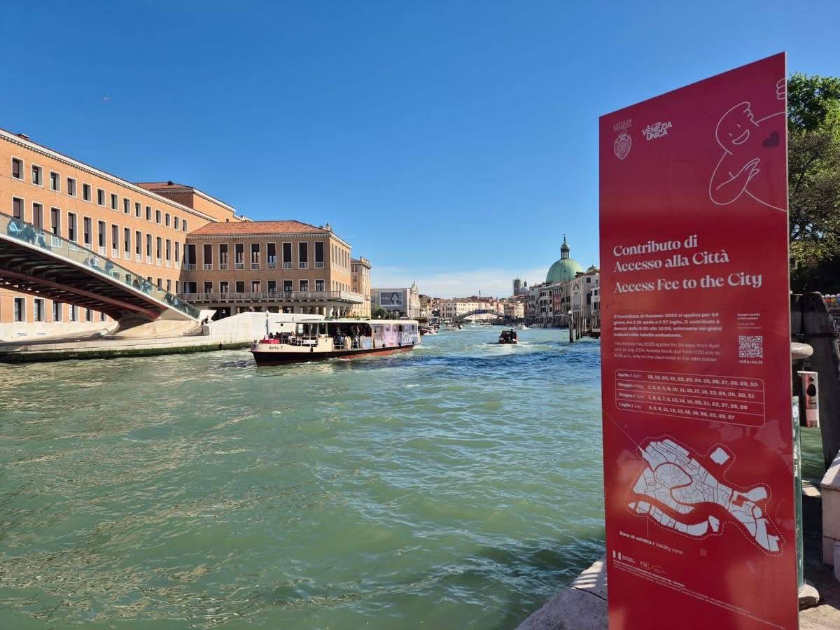 Contributo d’accesso: a Venezia si chiude con 5,4 milioni di incasso
