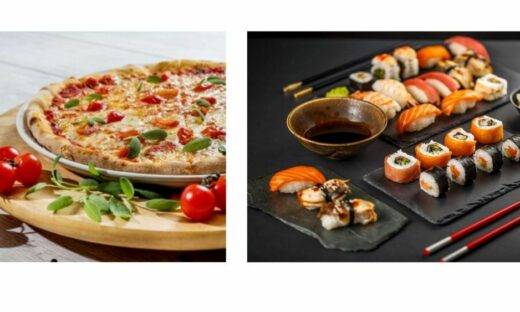 Pizza o sushi? Non è solo questione di gusto