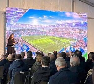Posata la prima pietra del nuovo stadio di Venezia: nasce il cuore sportivo del Nordest