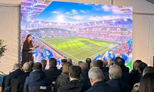 Posata la prima pietra del nuovo stadio di Venezia: nasce il cuore sportivo del Nordest