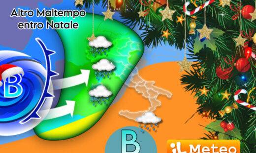 Che tempo farà? Verso Natale con condizioni meteo instabili