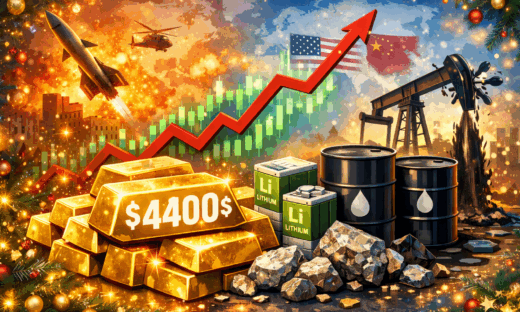 Dall’oro al litio, passando per il petrolio: la triade che racconta il 2025