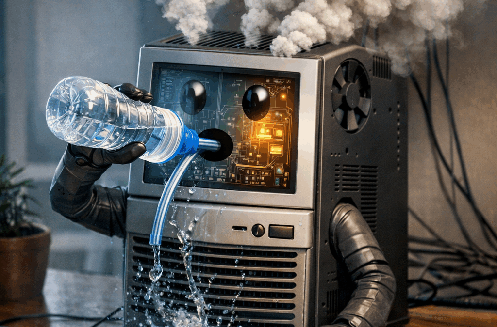 L'Ai? Inquina e “divora” acqua: meglio il cervello