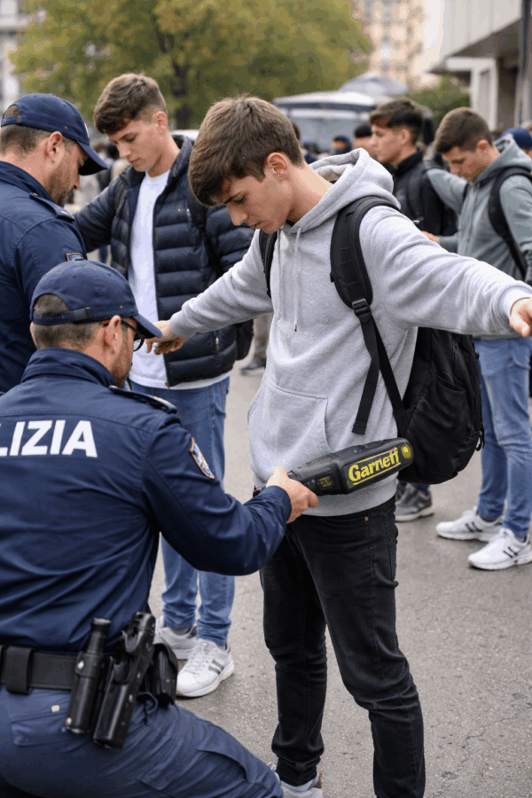 A scuola più sicuri: arriva il metal detector