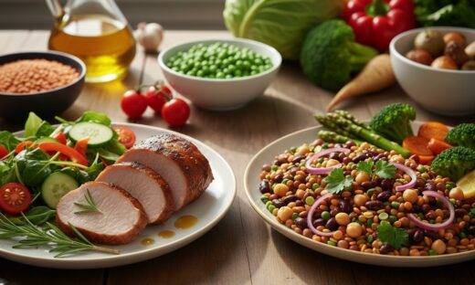 Il maiale sfida i legumi nel piatto della salute
