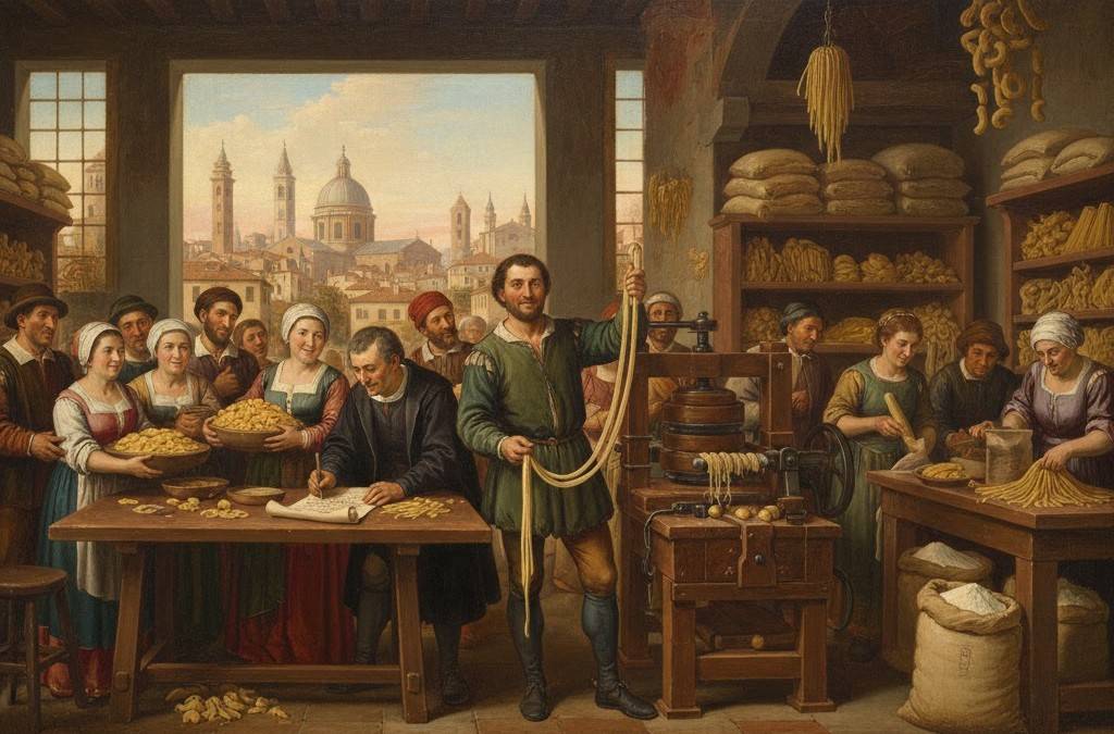 Quando la pasta divenne popolare: il segreto veneto del 1604