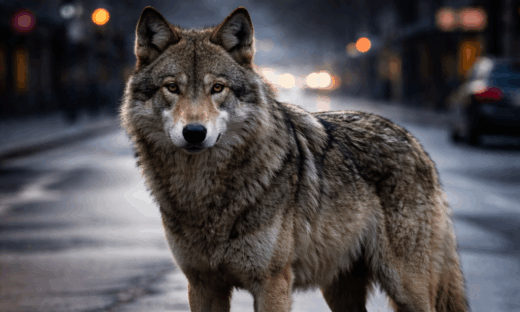 Lupi sempre più presenti in città: è l'ora degli accoppiamenti