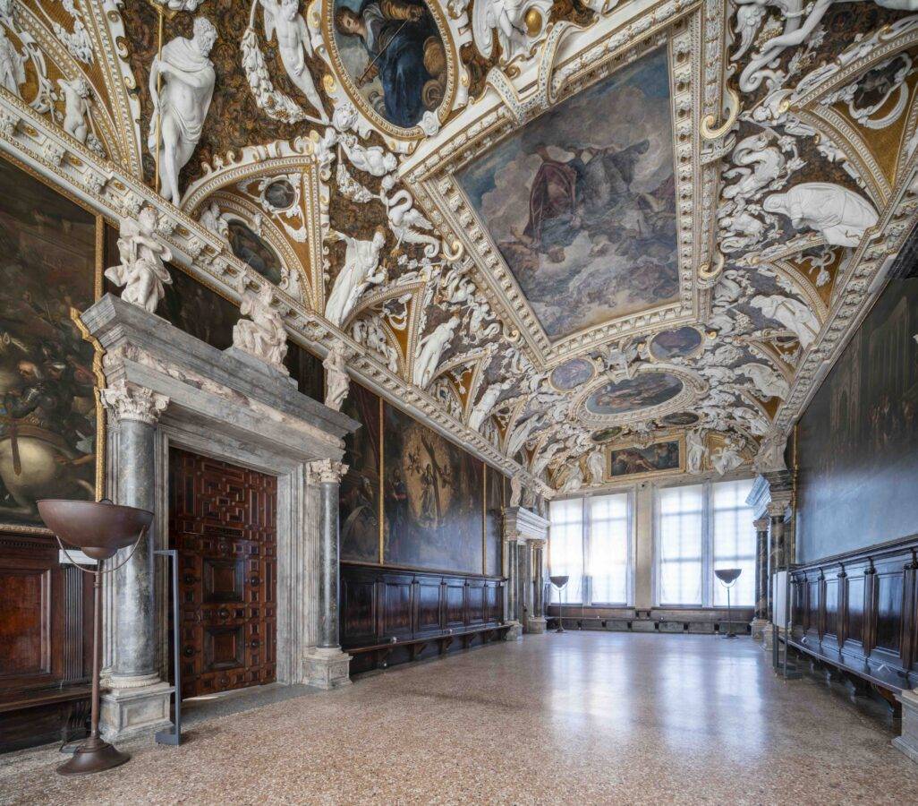 Palazzo Ducale: dopo due anni, la Sala delle Quattro Porte brilla di nuovo