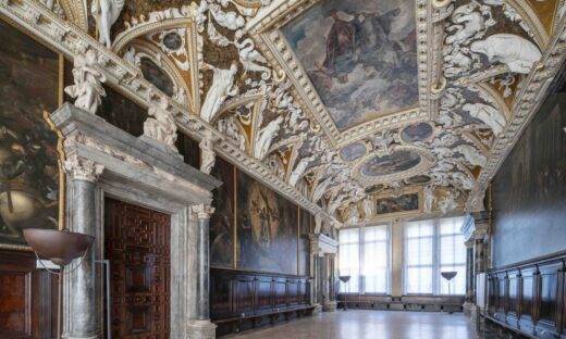 Palazzo Ducale: dopo due anni, la Sala delle Quattro Porte brilla di nuovo