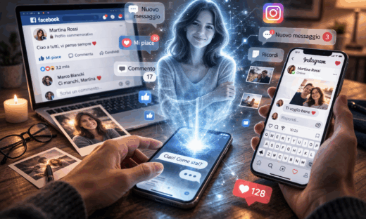 Rinascere con l’Ai… almeno sui social