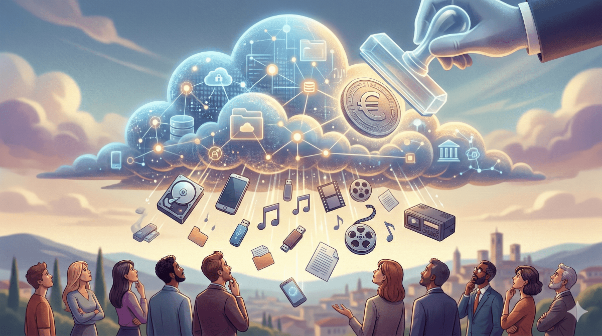 Dalla nuvola alle tasche: arriva sul cloud la tassa sulla memoria