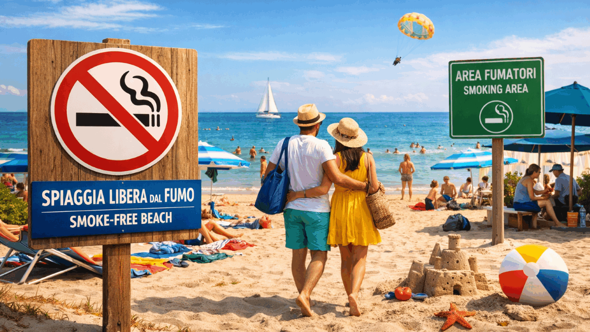 Spiagge: verso un’estate sempre più senza fumo