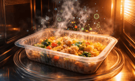 Plastica nel microonde? Cosa rischiamo ogni volta che scaldiamo un pasto pronto