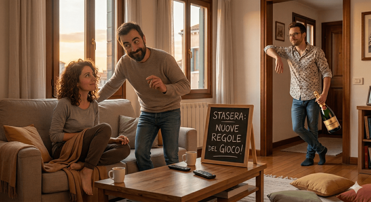 Il piacere degli italiani: facciamolo in coppia, facciamolo “strano”