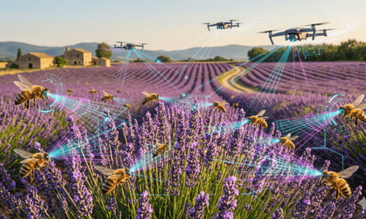 Volo perfetto, consumi ridotti:  le api insegnano ai droni a diventare più intelligenti
