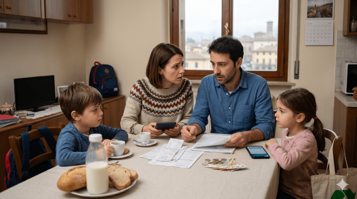 Scende il potere di acquisto e cambiano le spese degli italiani
