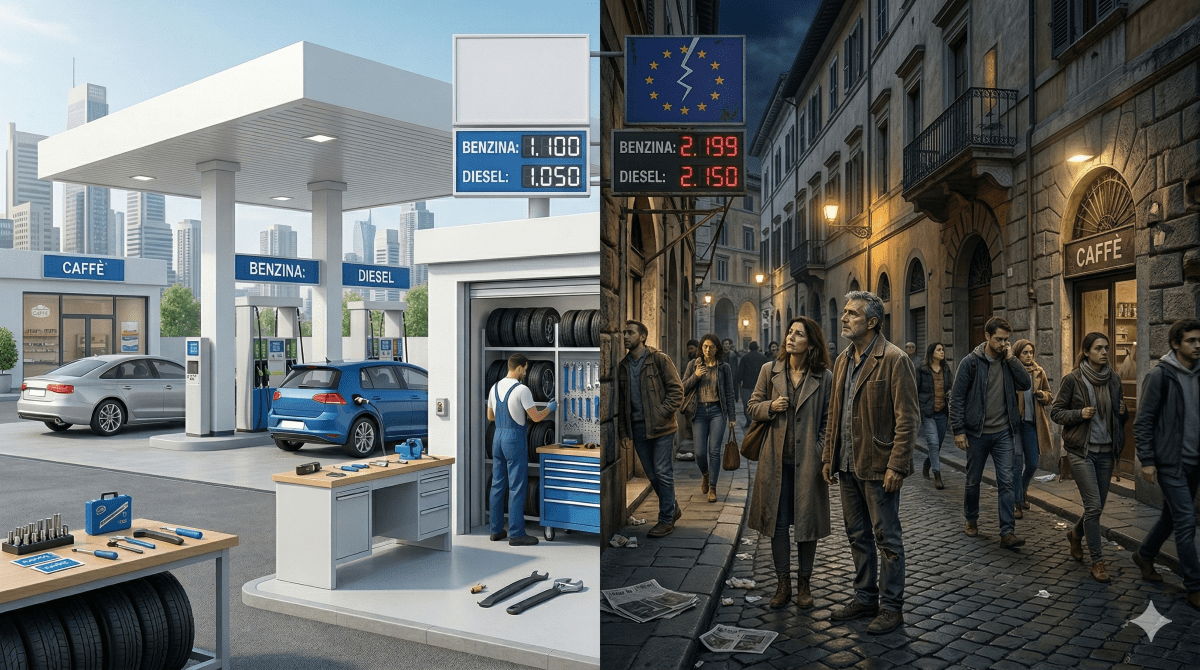 Carburanti meno cari fino al 1° maggio. Ma l’Italia teme il lockdown energetico