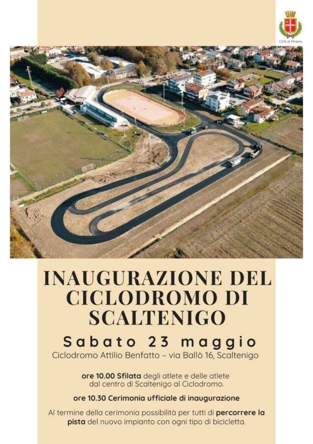 Nasce in Veneto il primo ciclodromo per ciclismo e pattinaggio in sicurezza