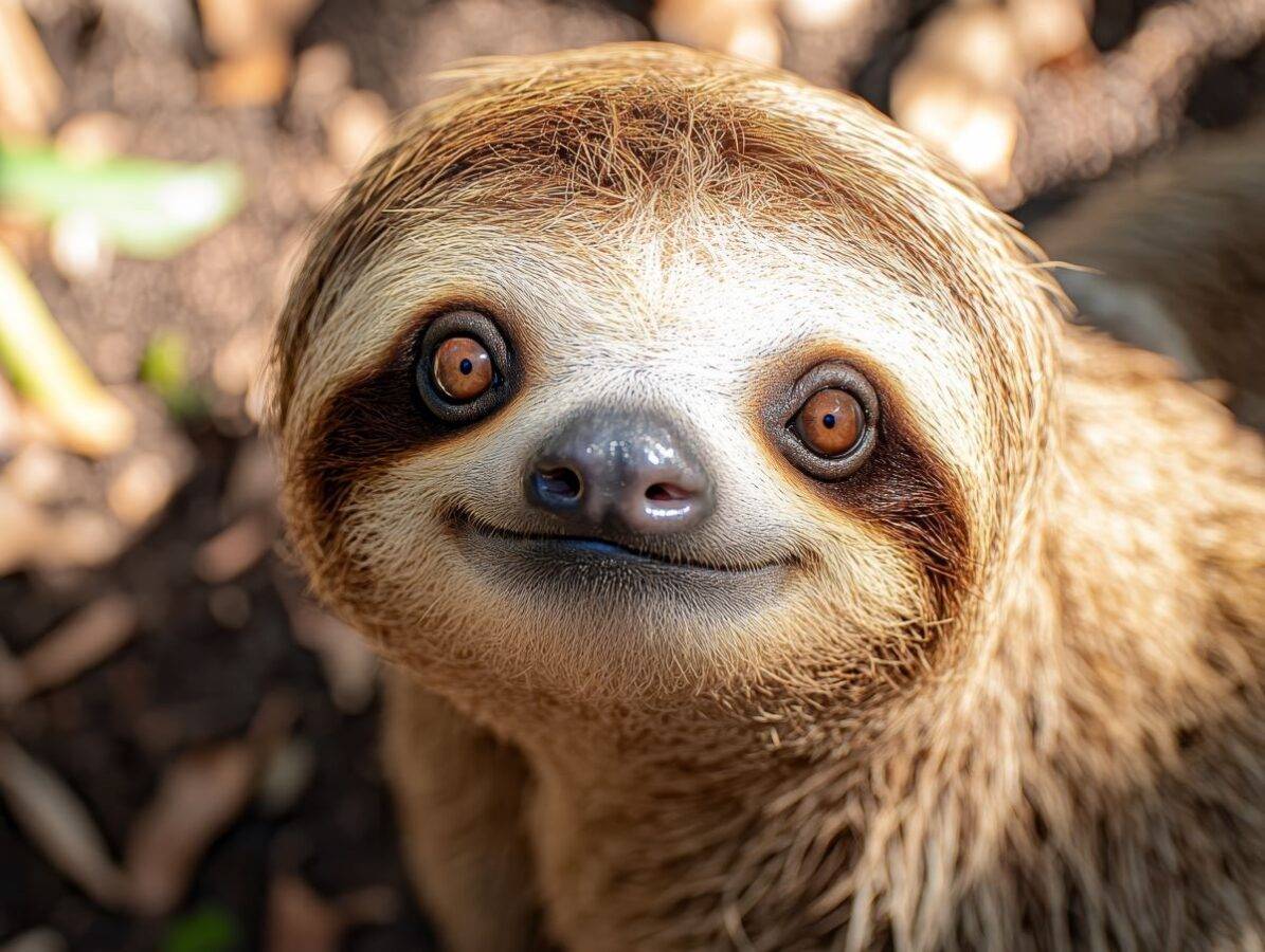 Al Bioparco Zoom di Torino è nato un cucciolo di bradipo