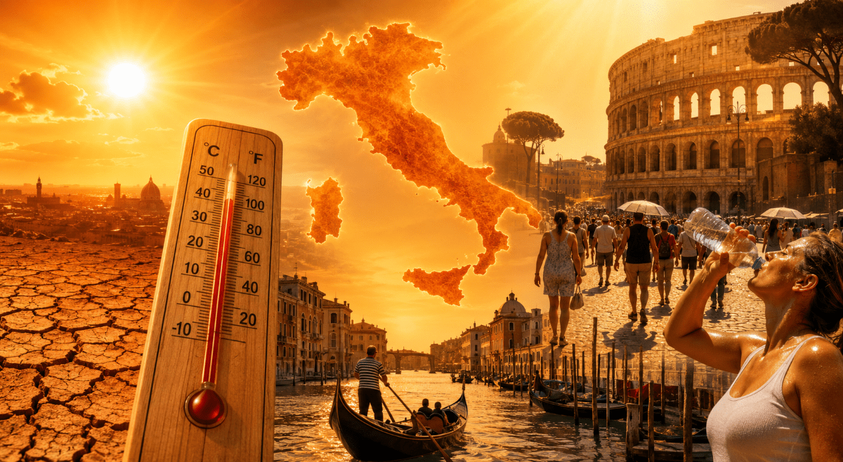 Il caldo non molla. E il clima, secondo gli scienziati, potrebbe aver cambiato marcia