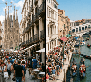 Barcellona al limite, Venezia al ticket: la mappa invisibile dell’overtourism che cambia le città