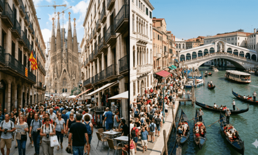 Barcellona al limite, Venezia al ticket: la mappa invisibile dell’overtourism che cambia le città