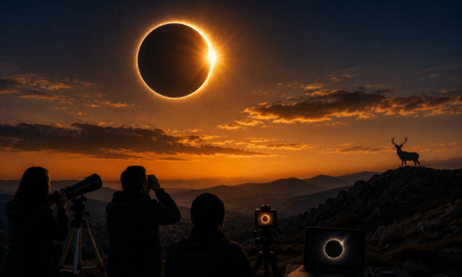 Il cielo regala due spettacoli: stasera la Luna del Cervo, il 12 agosto la grande eclissi di Sole