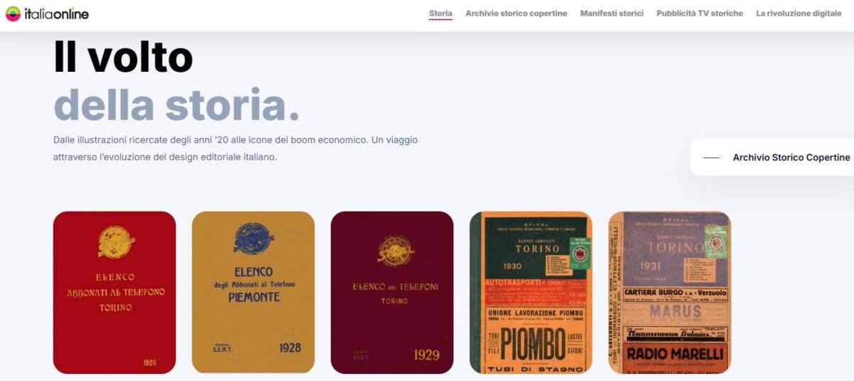 Elenco telefonico: cento anni al servizio dell’Italia