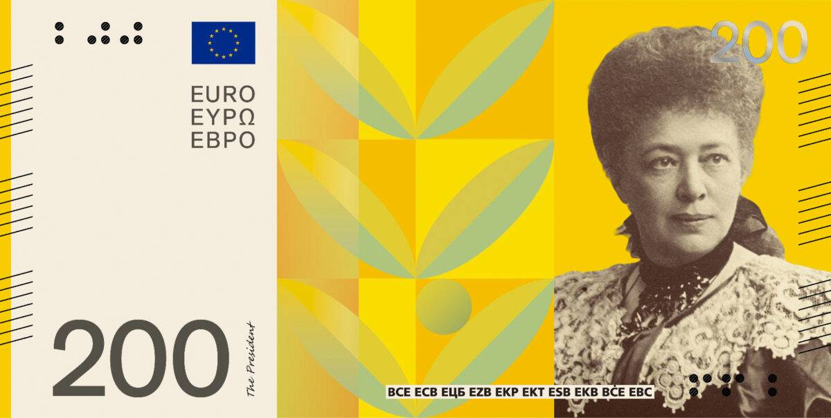 Nuovi Euro... ma chi era Bertha von Suttner?