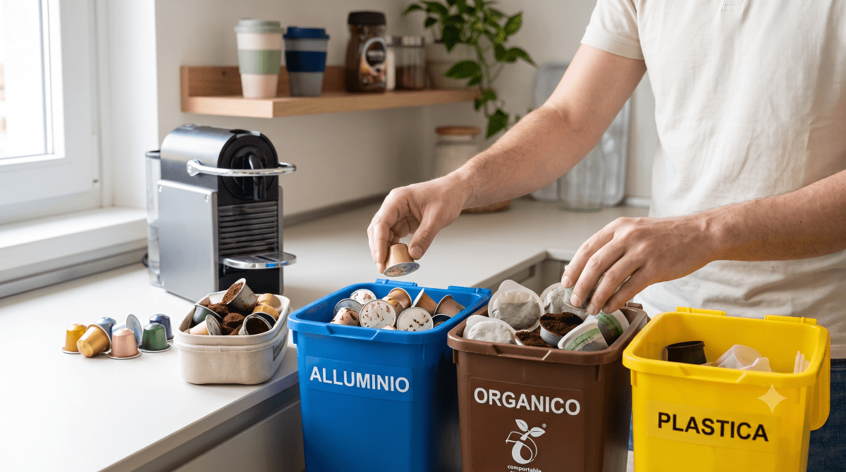 Caffè e differenziata: dal 12 agosto, nuove regole per capsule e cialde