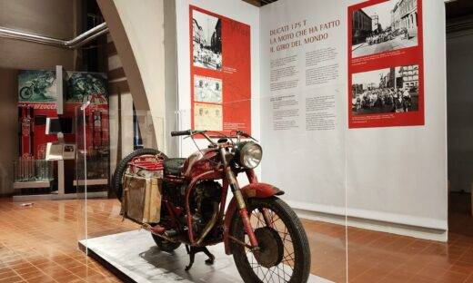 Giro del Mondo su 2 ruote: a Bologna rivive il mito della Ducati 175 T