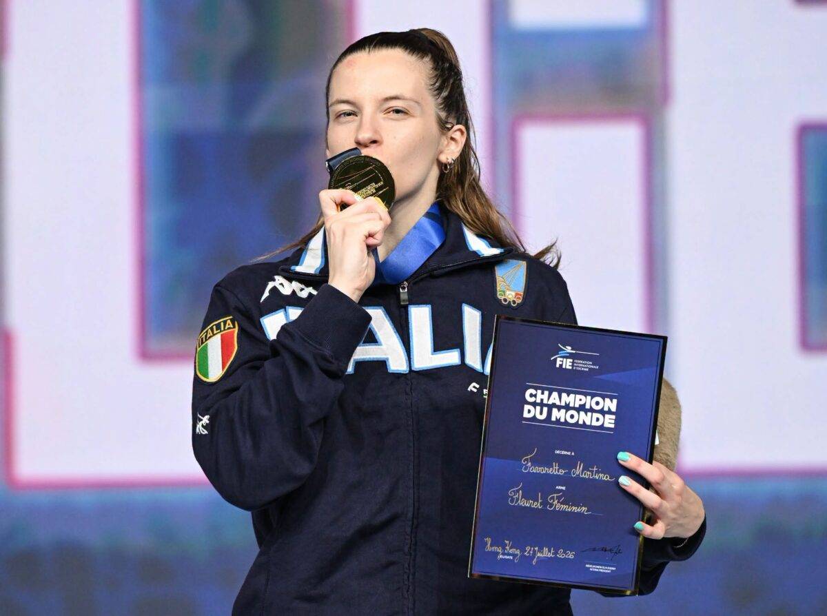 Martina Favaretto: dopo il tetto del mondo c'è Los Angeles