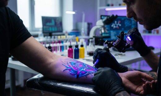 La body art del futuro? Ecco i tatuaggi che si accendono o spengono con la luce