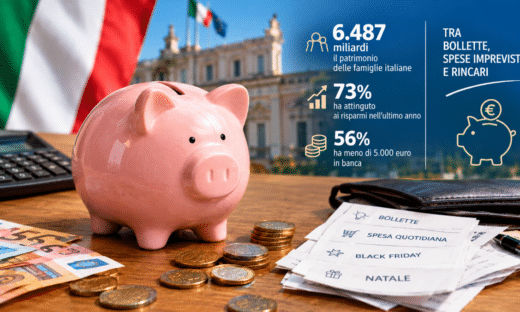Italiani, risparmi in fuga: 3 su 4 attingono ai soldi in banca